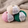 YarnArt Alpaca Gold Beaded 3613 Perlengarn 50g 140m Rosa Produktbild-Vorschau 4