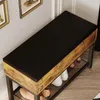 Meuble à chaussures avec siège et rangement pour l'entrée - Voir les images du produit 4