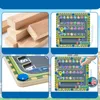 Montessori magnetická vzdelávacia hračka pre deti Abeceda Náhľad obrázku produktu 3