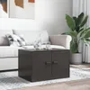 Couchtisch Schwarz 67x50x44 cm Stahl Produktbild-Vorschau 3