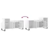 TV-Schrank Hochglanz-Weiß 100x35x55 cm Holzwerkstoff Produktbild-Vorschau 9