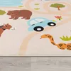 Teppich Kinderzimmer Kinderteppich Spielteppich Dschungel Produktbild-Vorschau 2