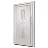 vidaXL Haustür Weiß 108x208 cm Produktbild-Vorschau 5