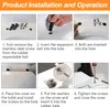 Toilettensitz-Schraubenbeschläge, 4er-Pack Produktbild-Vorschau 4
