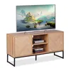 Relaxdays TV Lowboard, retro design, rozměry: 60 x 120 x 38 Náhled obrázku produktu 1