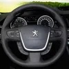 Lenkradabdeckung Mit Muster Für Peugeot 508 2011-2018 Produktbild-Vorschau 3