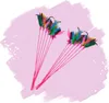 100 Stk. Lyra Pet® Katzenangel rosa mit Feder Produktbild-Vorschau 1