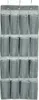 A gray fabric hanging organizer with 16 compartments, designed for storage. Produktbild-Vorschau