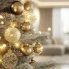 tectake® Weihnachtskugeln 100er-Set in Gold Durchmesser 3, Produktbild-Vorschau 8