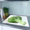 Spritzschutz Herdabdeckplatte Schneidebrett aus Glas Produktbild-Vorschau 2