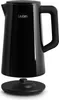A black electric kettle and its base are shown against a white background. Anteprima dell’immagine prodotto