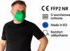 FFP2 Atemschutzmaske Virshields, 5-lagig, antiviral, grün – Produktbild-Vorschau 2