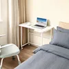 Opklapbaar bureau "Maclean", wit, mobiel, 100 x 65 cm, Productafbeelding-voorbeeld 3