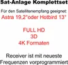 1-Teilnehmer Sat Anlage 60cm Spiegel Schüssel Full HD Produktbild-Vorschau 8