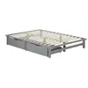 Homestyle4u Holzbett 140x200 mit Lattenrostmit Bettkasten Produktbild-Vorschau 2