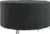 vidaXL Copridivano Nero 182 x 182 x 85 cm in tessuto Oxford Anteprima dell’immagine prodotto 1