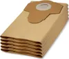 A stack of brown paper vacuum cleaner bags. Produktbild-Vorschau