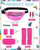 BIQIQI 80er Jahre Outfit Damen Set Retro Trainingsanzug Produktbild-Vorschau 3