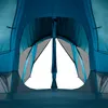 vidaXL Tipi tente familiale 8 personnes bleu imperméable Voir les images du produit 8
