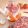 Ručný mlynček na mäso s nerezovou čepeľou Odnímateľný ručný Náhľad obrázku produktu 4