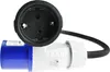 Câble CEE Adaptateur mâle vers femelle à contact de Voir les images du produit 15