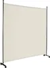 COSTWAY 184 x 184cm Raumteiler auf Rollen, Paravent mit Produktbild-Vorschau 1