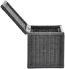 KRINES HOME Koszyk z pokrywką z plecionki rattanowej w Podgląd zdjęcia produktu 7