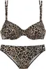 LASCANA Bügel-Bikini Zaba schwarz-gold Größe 42 Cup D Produktbild-Vorschau 1