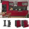 Küchenunterschrank Vicco R-Line Rot Hochglanz 60 cm mit Produktbild-Vorschau 3