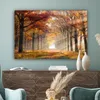 MuchoWow® - Leinwandbilder - Herbst - Wald - Baum, Produktbild-Vorschau 4