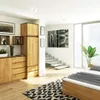 BDW Armoire avec rehausse, 4 portes, chêne craft Voir les images du produit 3