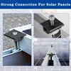 PFCTART - Lot de 8 supports pour panneaux solaires, pince Voir les images du produit 5