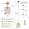 Tribesigns Moderne gouden kroonluchter, hanglamp met Productafbeelding-voorbeeld 3