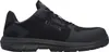 A black Uvex safety shoe is shown from the side against a white background. Produktbild-Vorschau