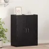 Desgin Büroschrank Schwarze Eiche 60x32x77.5 cm Produktbild-Vorschau 1