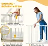 PawHut Barriera di sicurezza per cani 76-104 cm, chiudibile Anteprima dell’immagine prodotto 6