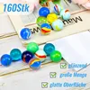 160 biglie di vetro, diametro 16 mm, ideali per giochi per Anteprima dell’immagine prodotto 4