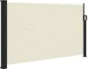 vidaXL Seitenmarkise Ausziehbar Creme 120x600 cm Produktbild-Vorschau 1
