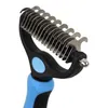 Brosse double face pour chiens et chats contre la mue et Voir les images du produit 11