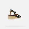 Geox Schwarze Damensandalen von Ischia Corda 37,5 Produktbild-Vorschau 6