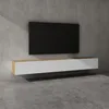 doporro TV Lowboard hängend Fernsehschrank Wohnzimmer | Produktbild-Vorschau 2