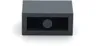 A single dark gray LEGO brick with a rectangular hole in the front and a circular stud inside the hole, shown from the front. Anteprima dell’immagine prodotto