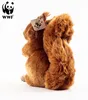 Plyšová hračka veverka (15 cm, sedící) realistická plyšová Náhled obrázku produktu 3