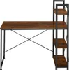 Počítačový stůl Hershey 122x61x120cm - Průmyslové dřevo Náhled obrázku produktu 9