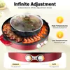 Elektrischer Hotpot mit Grill - 2-in-1 - Yin-Yang geteilter Produktbild-Vorschau 7