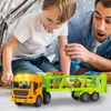 MalPlay Transporter Lastwager Set 6 Autos Fahrzeuge Produktbild-Vorschau 3