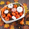 Künstliche Kürbis Herbstdeko Innen 102 Teile – Kürbisse Produktbild-Vorschau 2