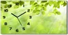 Wanduhr aus Glas – 60x30 cm - Glasbild - Glasuhr - Produktbild-Vorschau 1