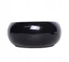 Keramický hrniec čierna oválna dekoratívna miska 19x8cm Náhľad obrázku produktu 2