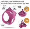 Curli Air-Mesh, Hund, Weste, S, Violett, Polyester, Produktbild-Vorschau 4